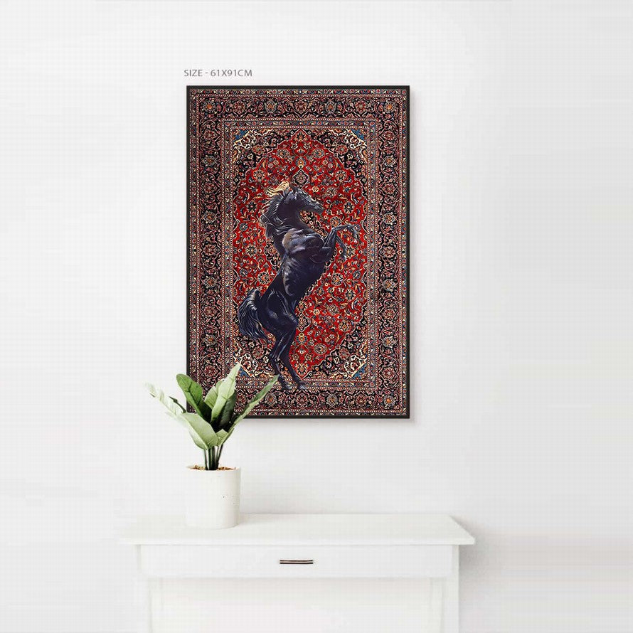 Dark Elegance, Silent Whisper Carpet Canvas