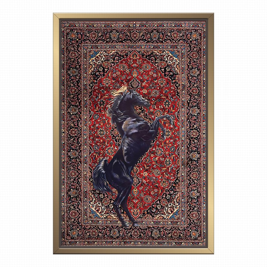 Dark Elegance, Silent Whisper Carpet Canvas