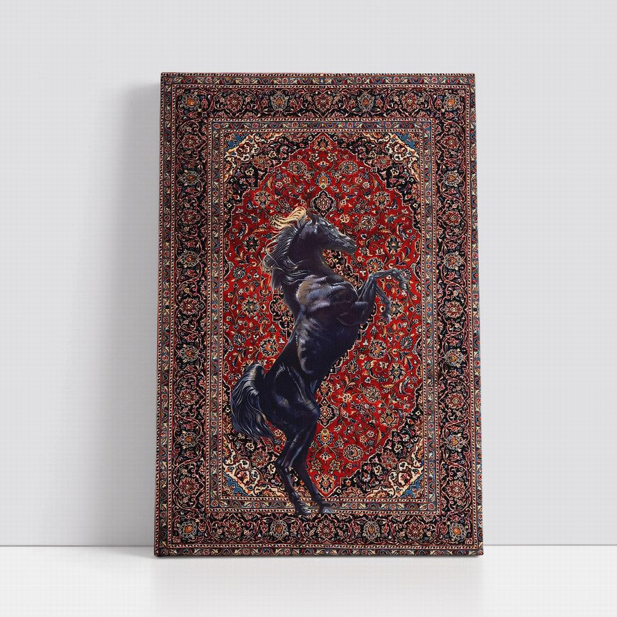 Dark Elegance, Silent Whisper Carpet Canvas