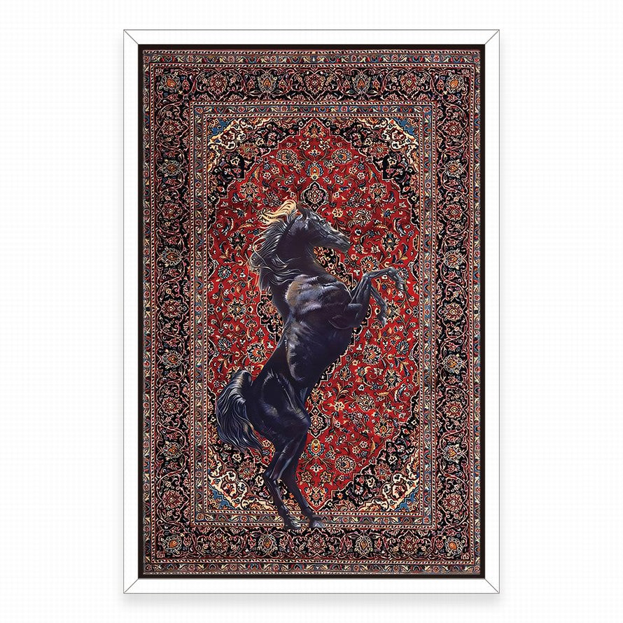 Dark Elegance, Silent Whisper Carpet Canvas