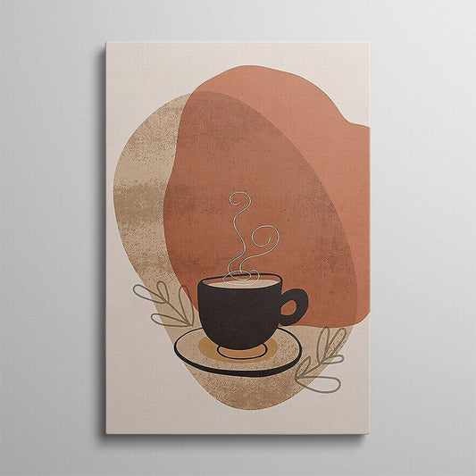 Espresso Dreams, Amber Light Canvas