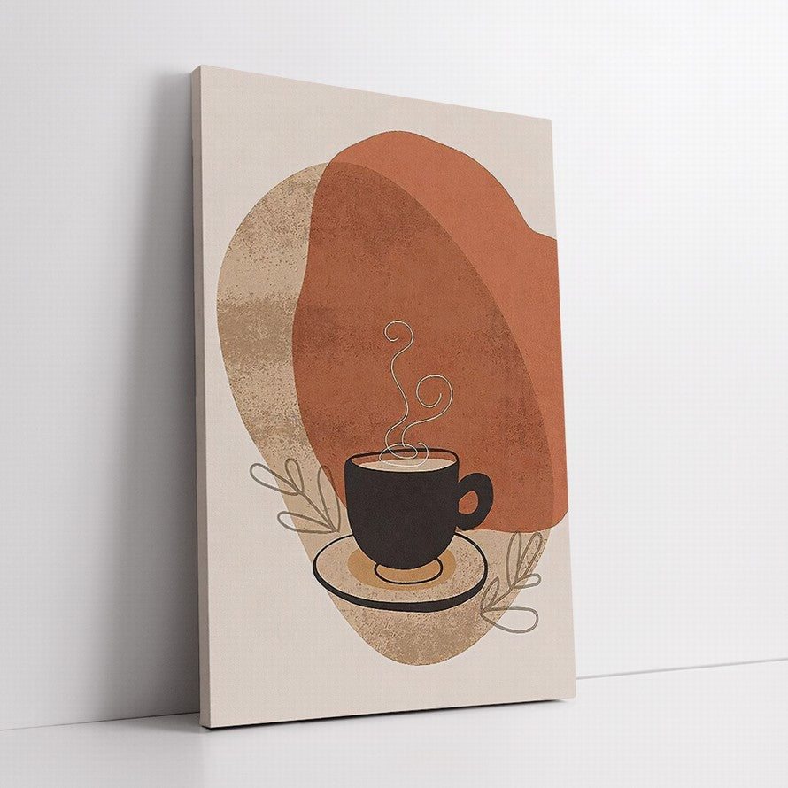 Espresso Dreams, Amber Light Canvas