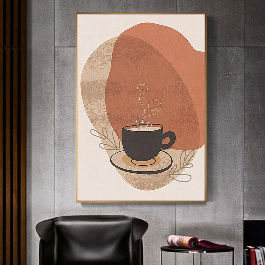 Espresso Dreams, Amber Light Canvas