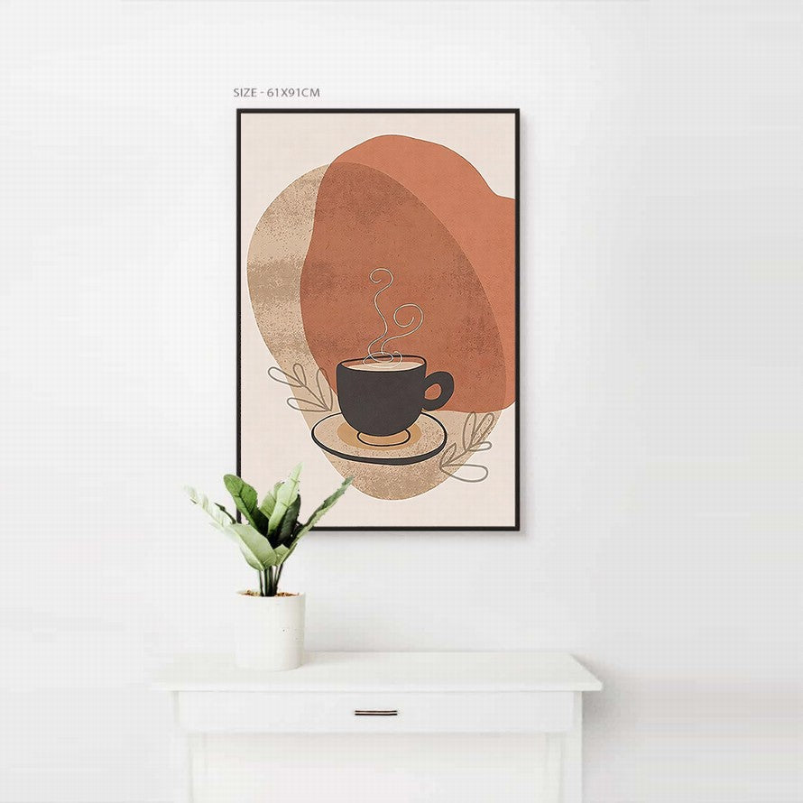 Espresso Dreams, Amber Light Canvas