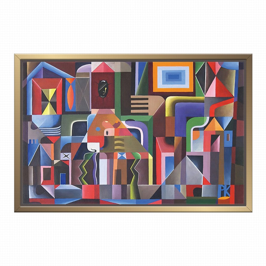 Spectrum Dance, Patterned Bliss Wall Art