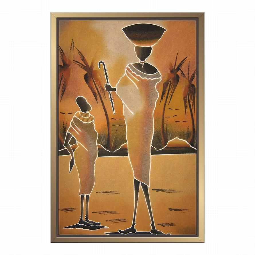 African Elegance, Lady's Essence Canvas