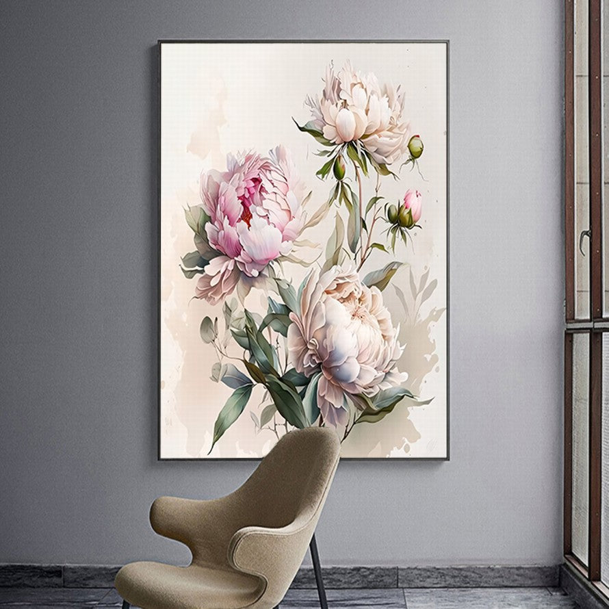 Blossom Spectrum, Pink Radiance Oil Canvas