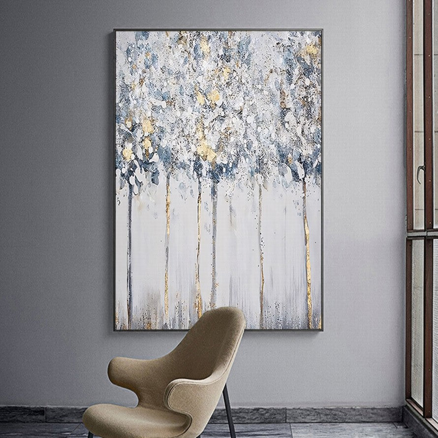 Spectrum Fusion, Abstract Wonder Oil Painting