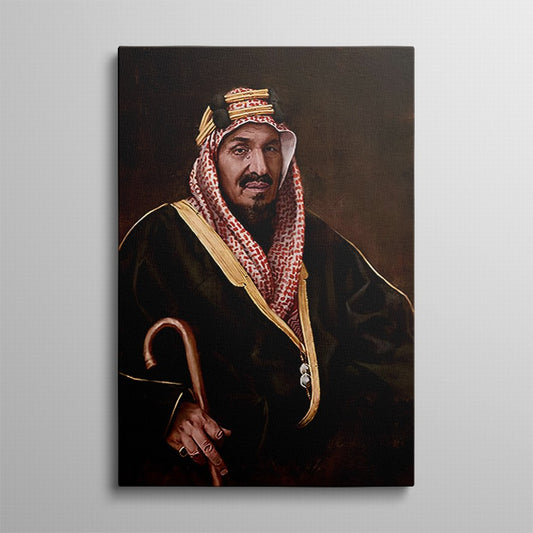 Arabic Portrait Oil Canvas