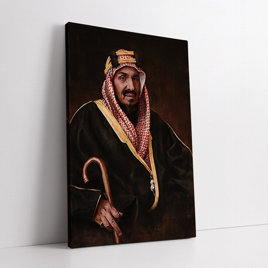 Arabic Portrait Oil Canvas