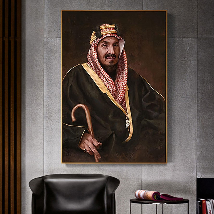 Arabic Portrait Oil Canvas