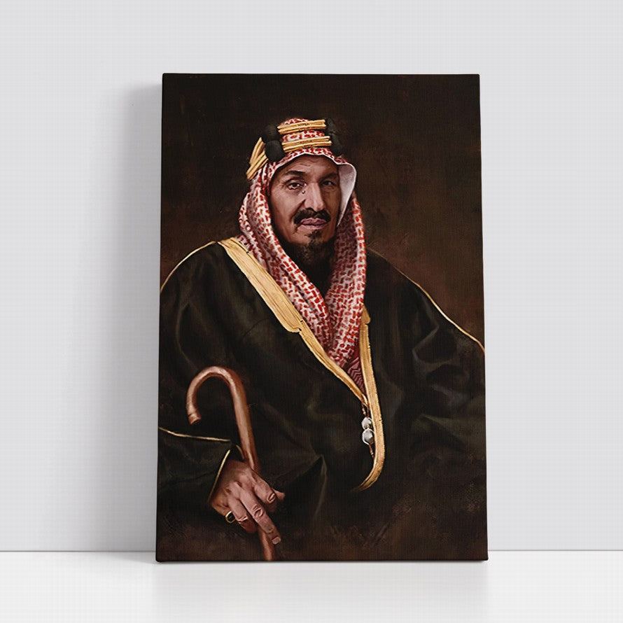 Arabic Portrait Oil Canvas