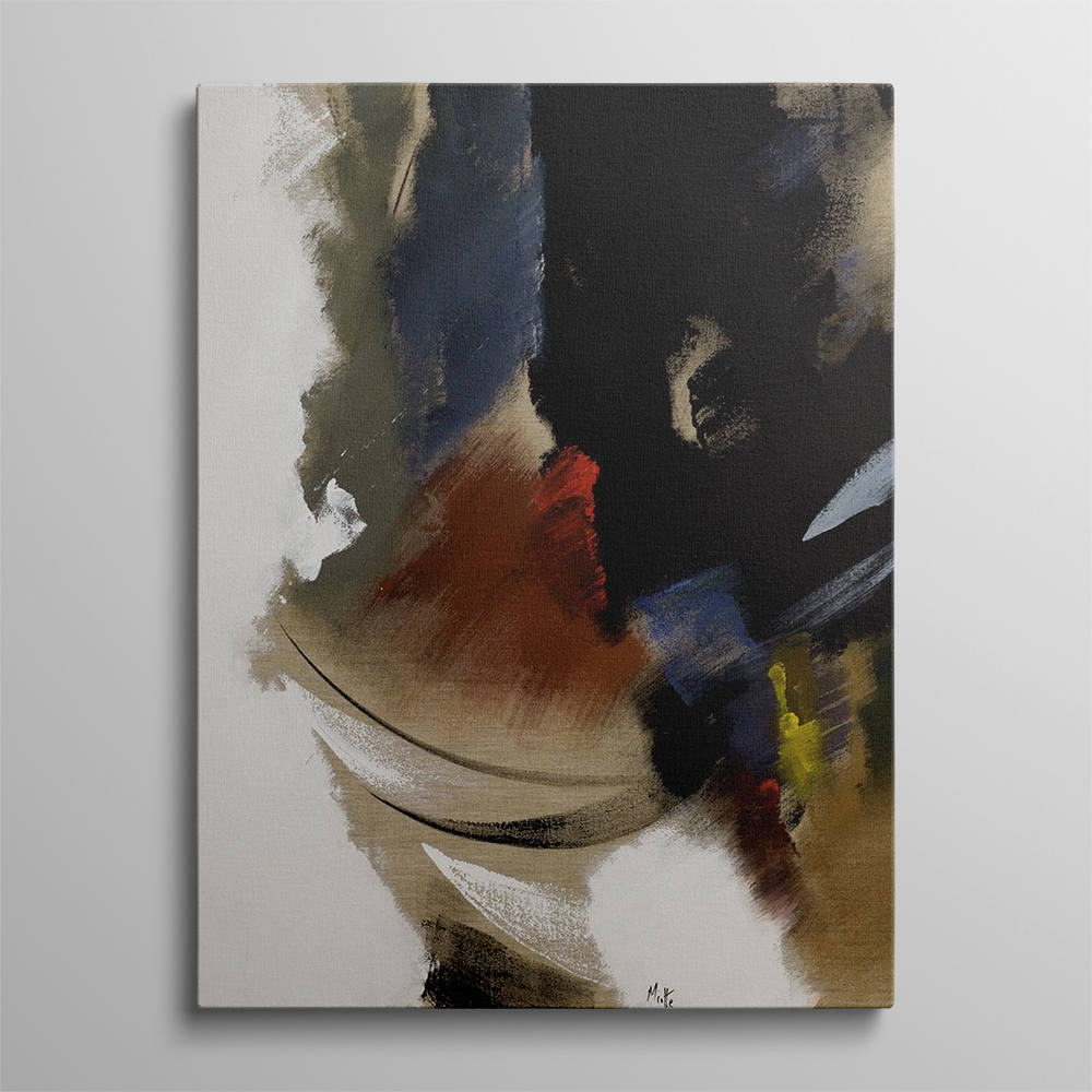 Chromatic Burst: Vivid Splendor Canvas