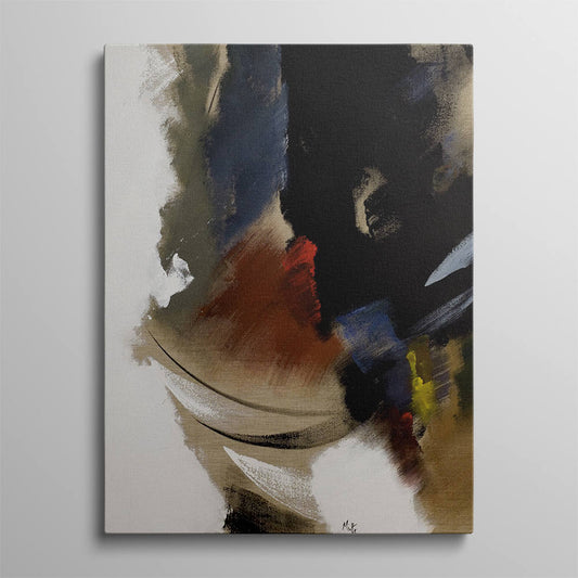 Chromatic Burst: Vivid Splendor Canvas