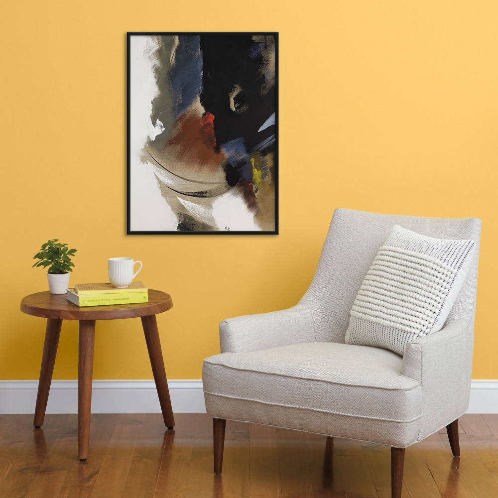 Chromatic Burst: Vivid Splendor Canvas