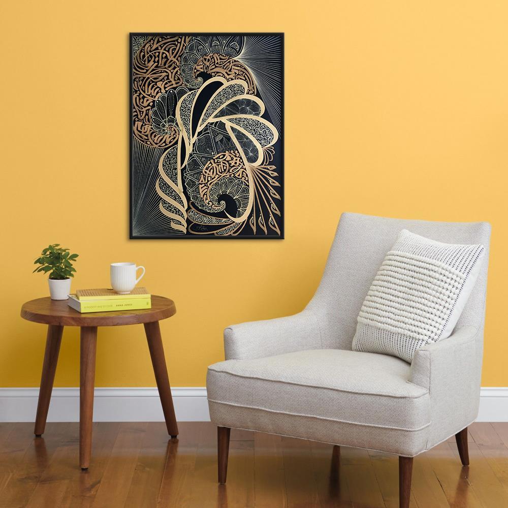 Wall Decor Aabia Calligraphy Decoration Canvas