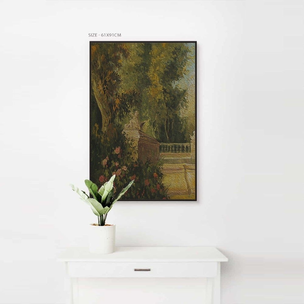 Mountain Lake View Home Decoration Canvas