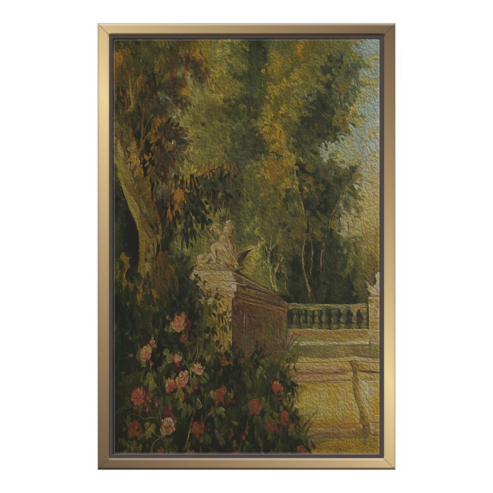 Mountain Lake View Home Decoration Canvas