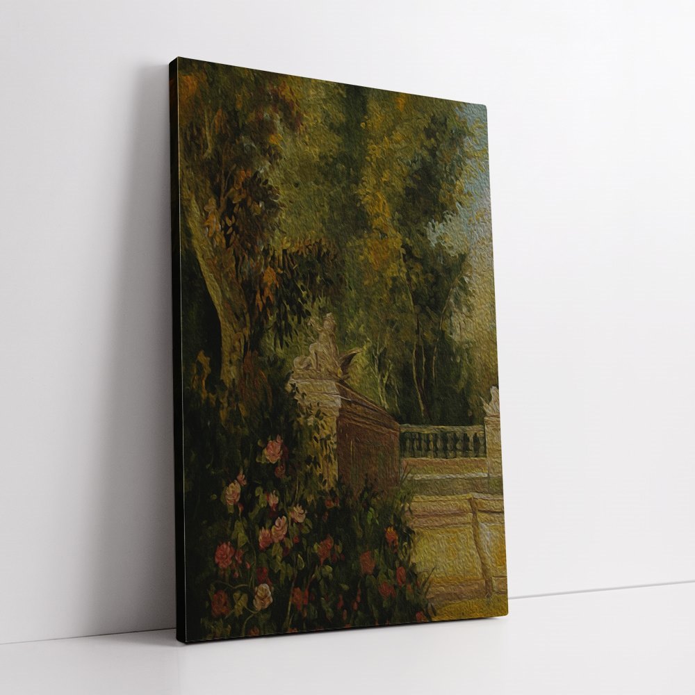 Mountain Lake View Home Decoration Canvas