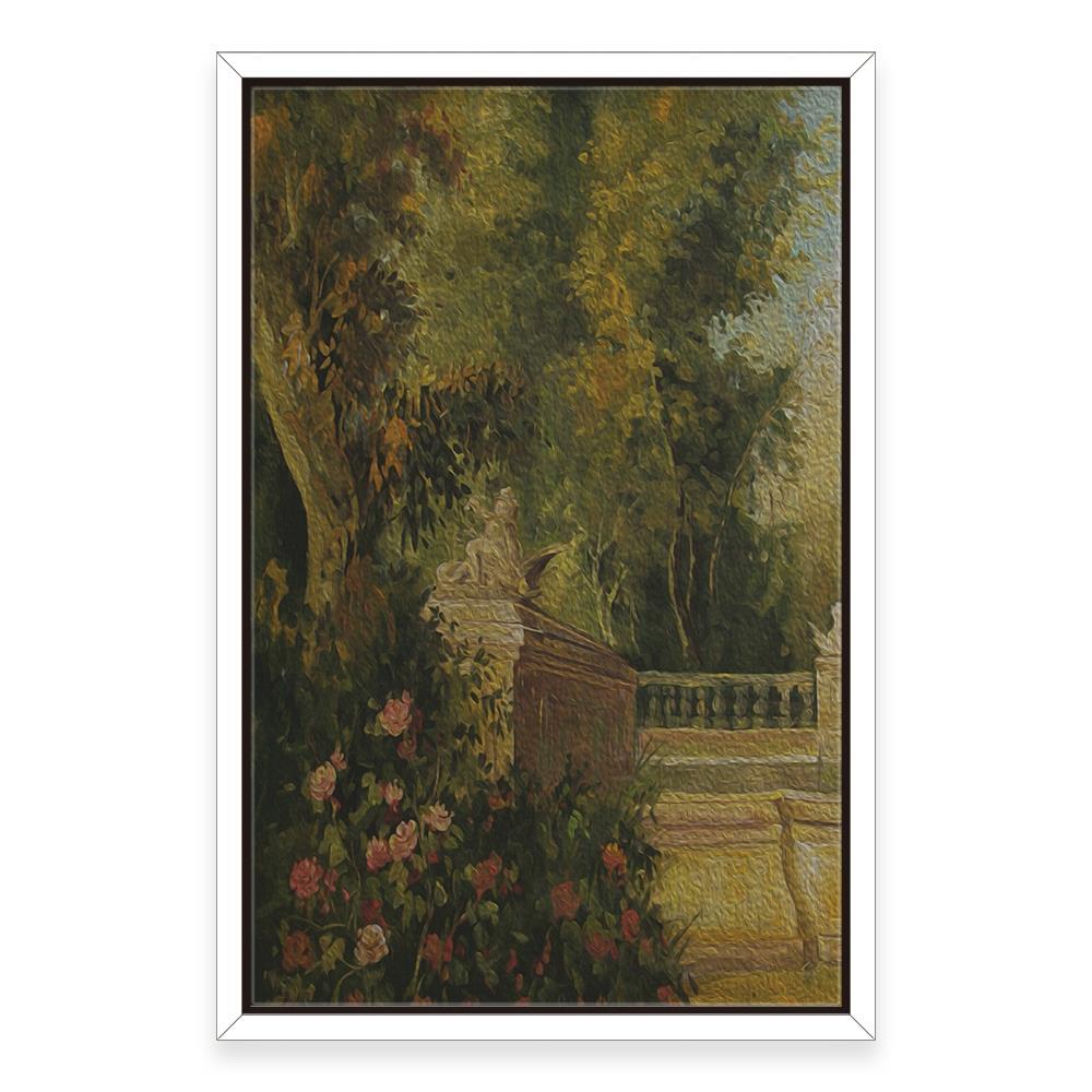 Mountain Lake View Home Decoration Canvas