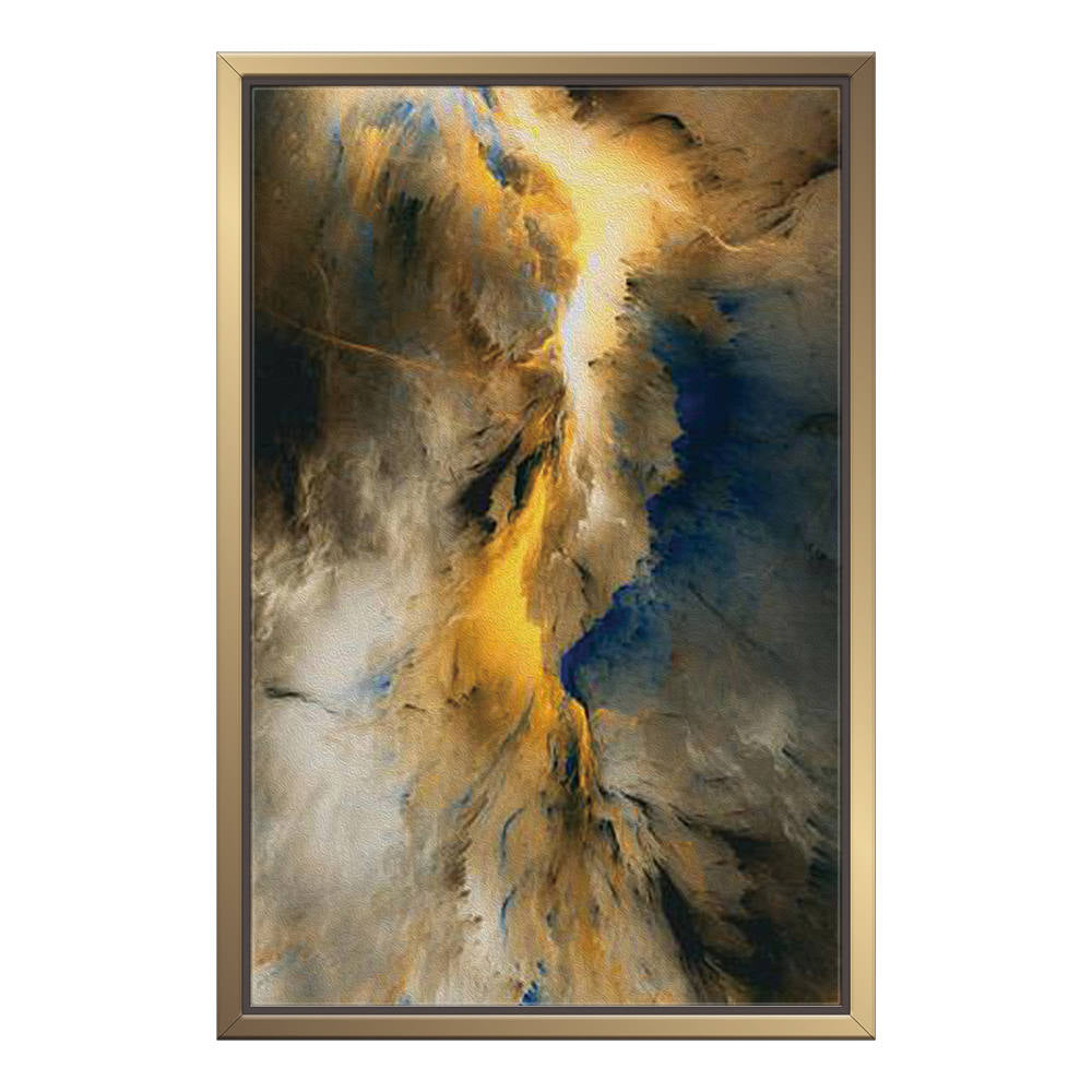 Thunder Gold Oil Painting