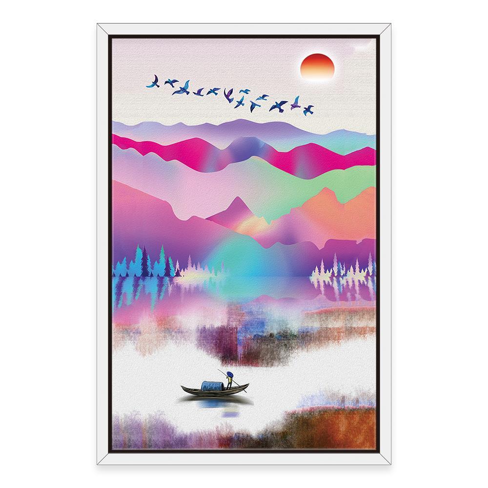 Hill Sea Side View Home Decoration Canvas