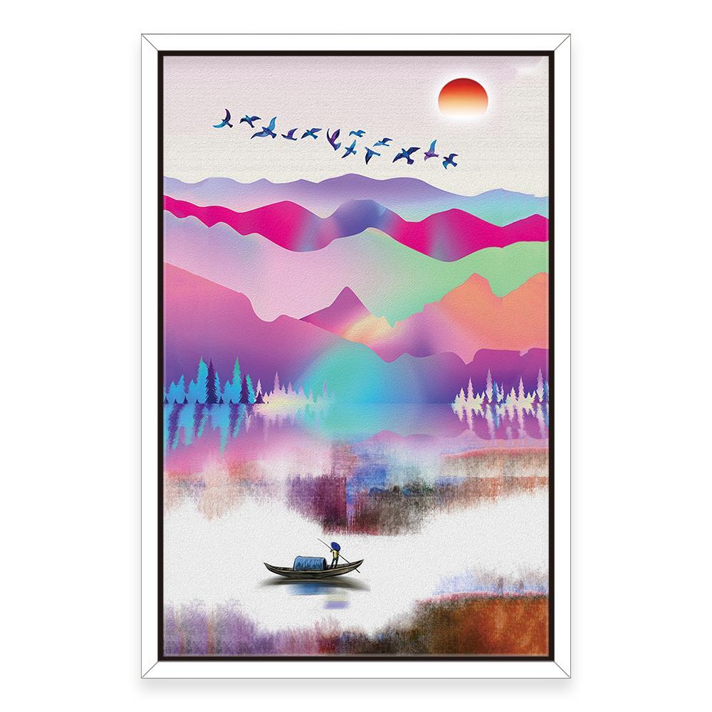 Hill Sea Side View Home Decoration Canvas