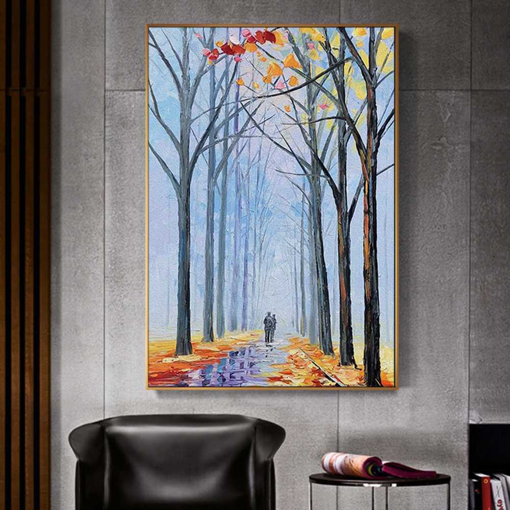 Cold Autumn Art Home Decoration Canvas