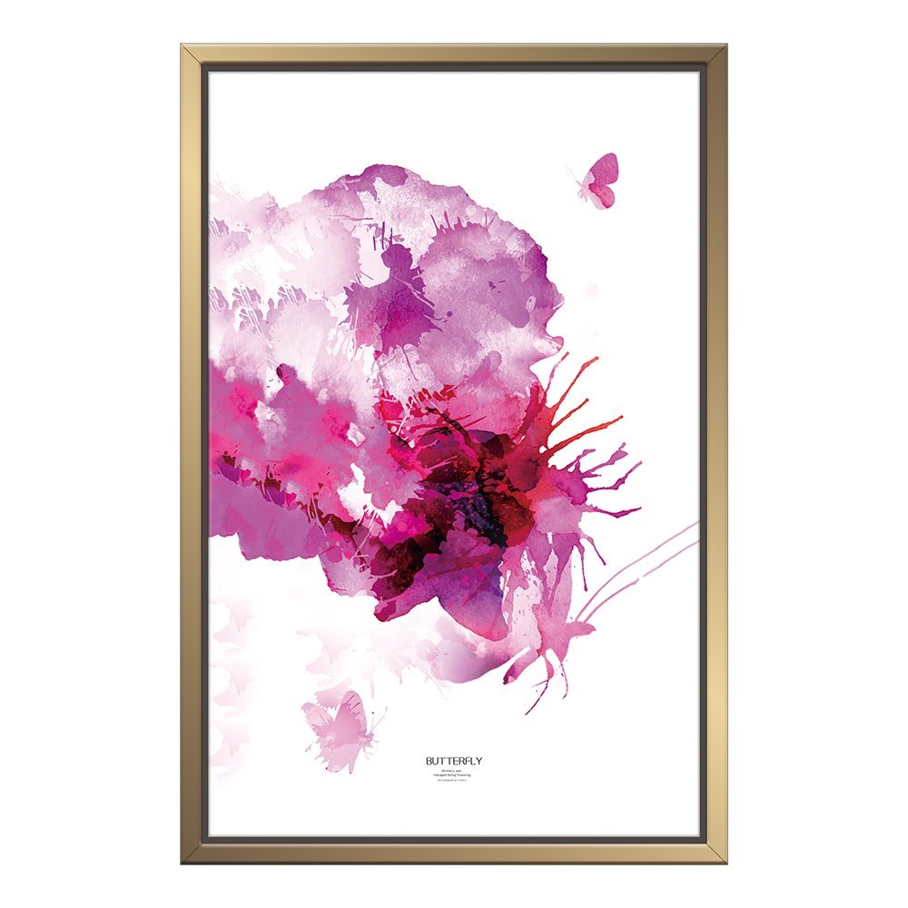 Purple Butterfly Home Decoration Canvas
