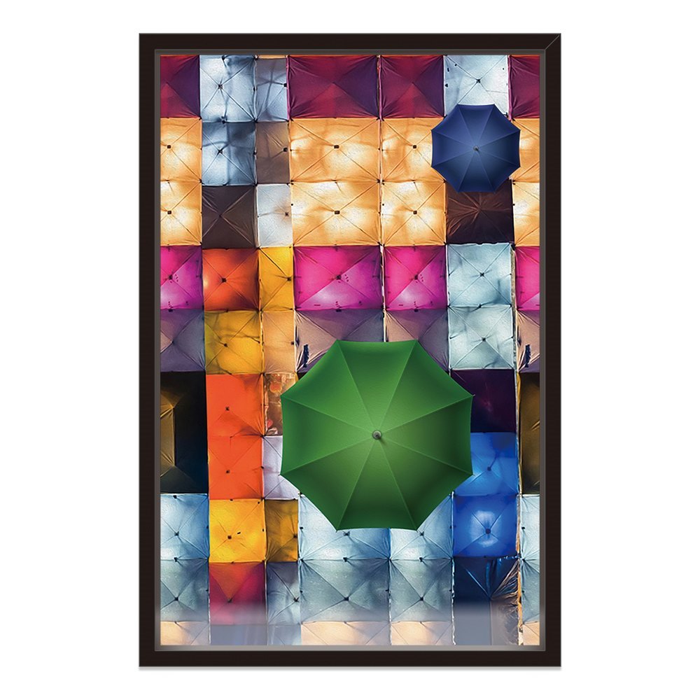 Umbrella Tile Art Home Decoration Canvas