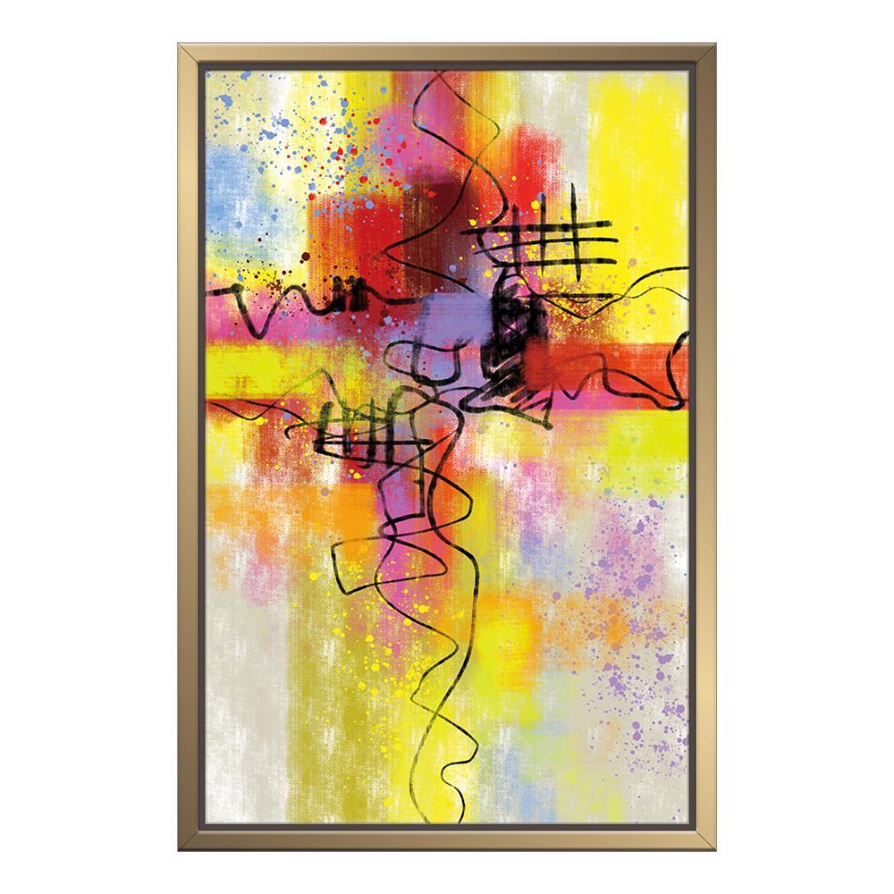 Scrawl Modern Art Home Decoration Canvas