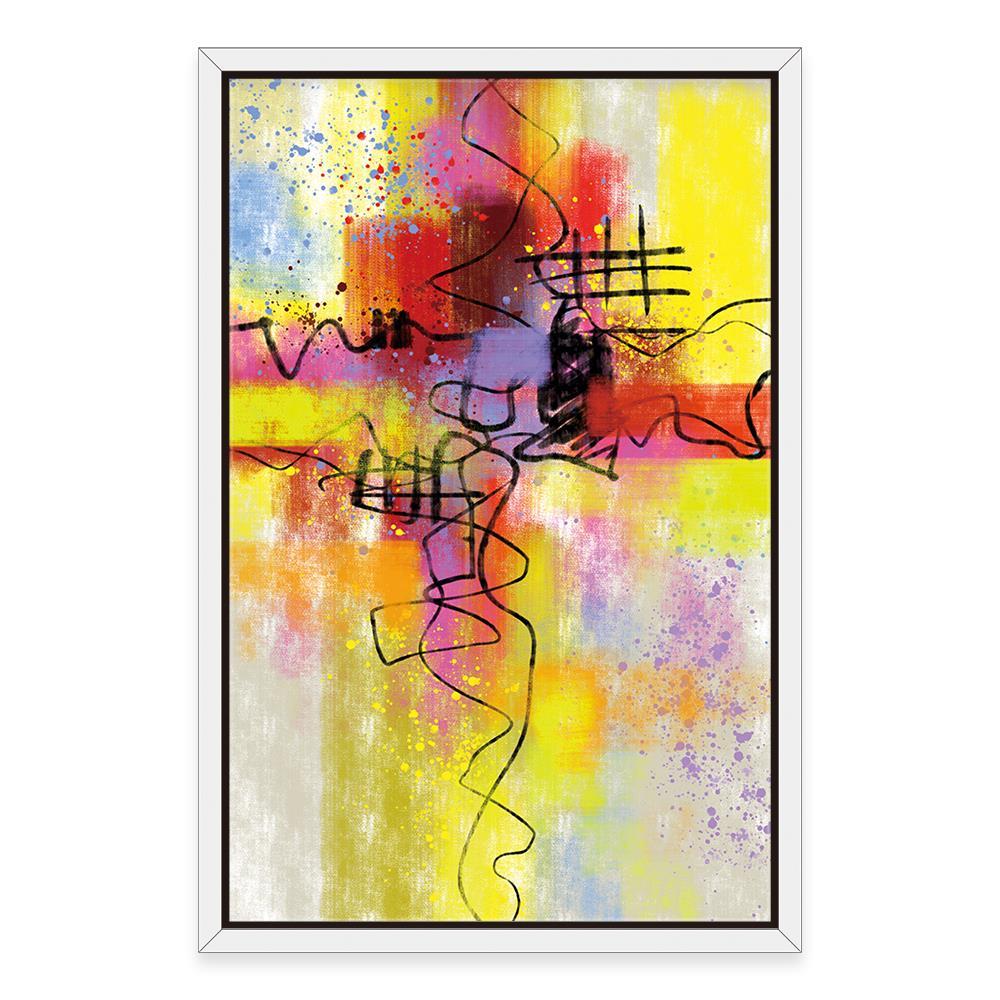 Scrawl Modern Art Home Decoration Canvas