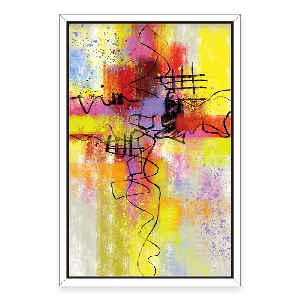 Scrawl Modern Art Home Decoration Canvas