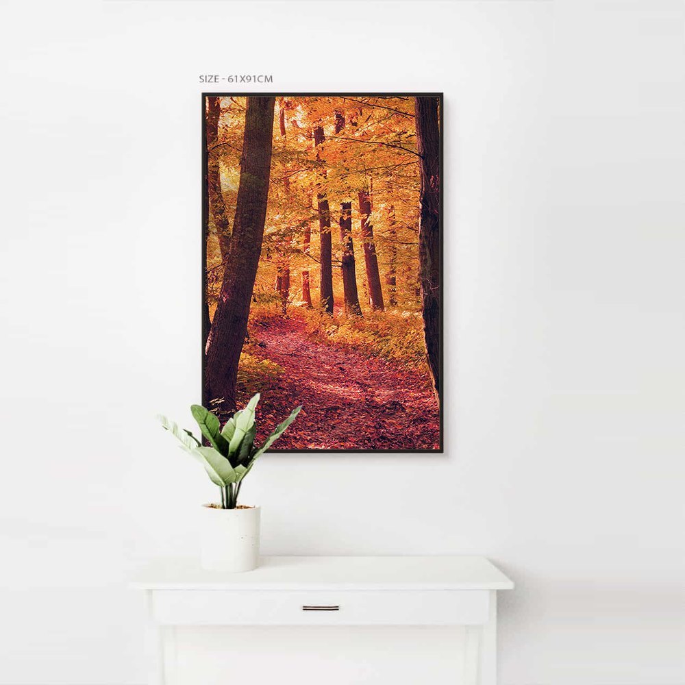 Realism Forest Trees Home Decoration Canvas