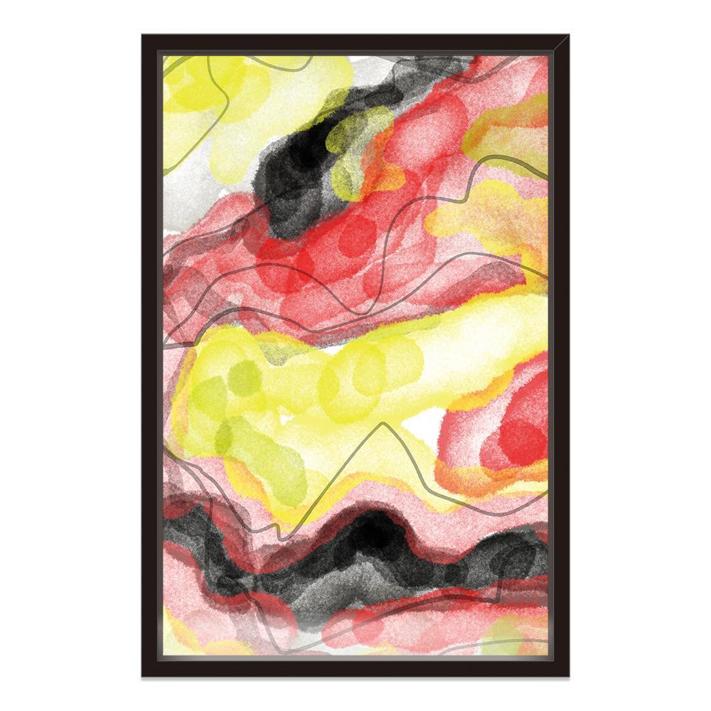 Color Splash Scrawl Home Decoration Canvas