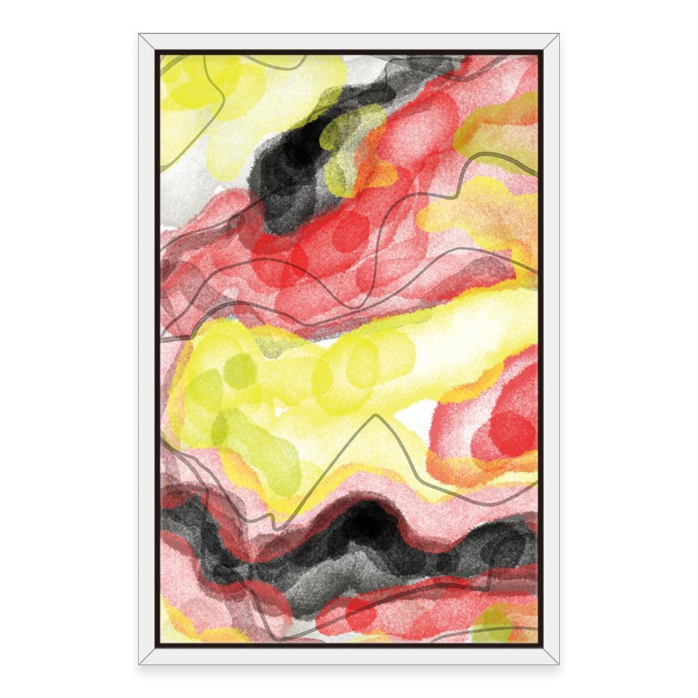 Color Splash Scrawl Home Decoration Canvas