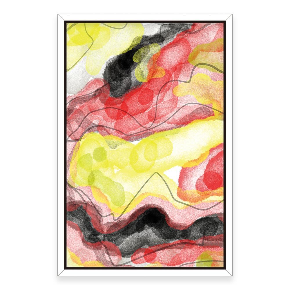 Color Splash Scrawl Home Decoration Canvas