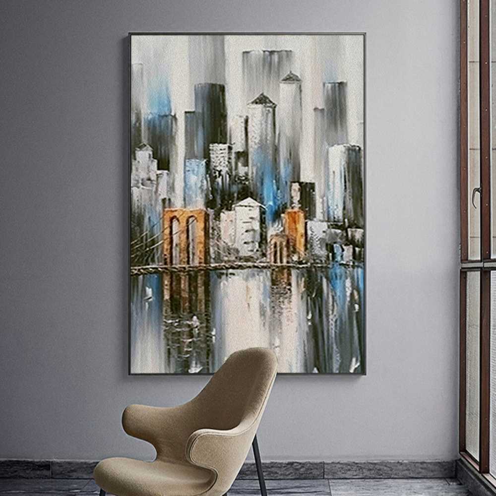 Transitional Art Deco Home Decoration Canvas