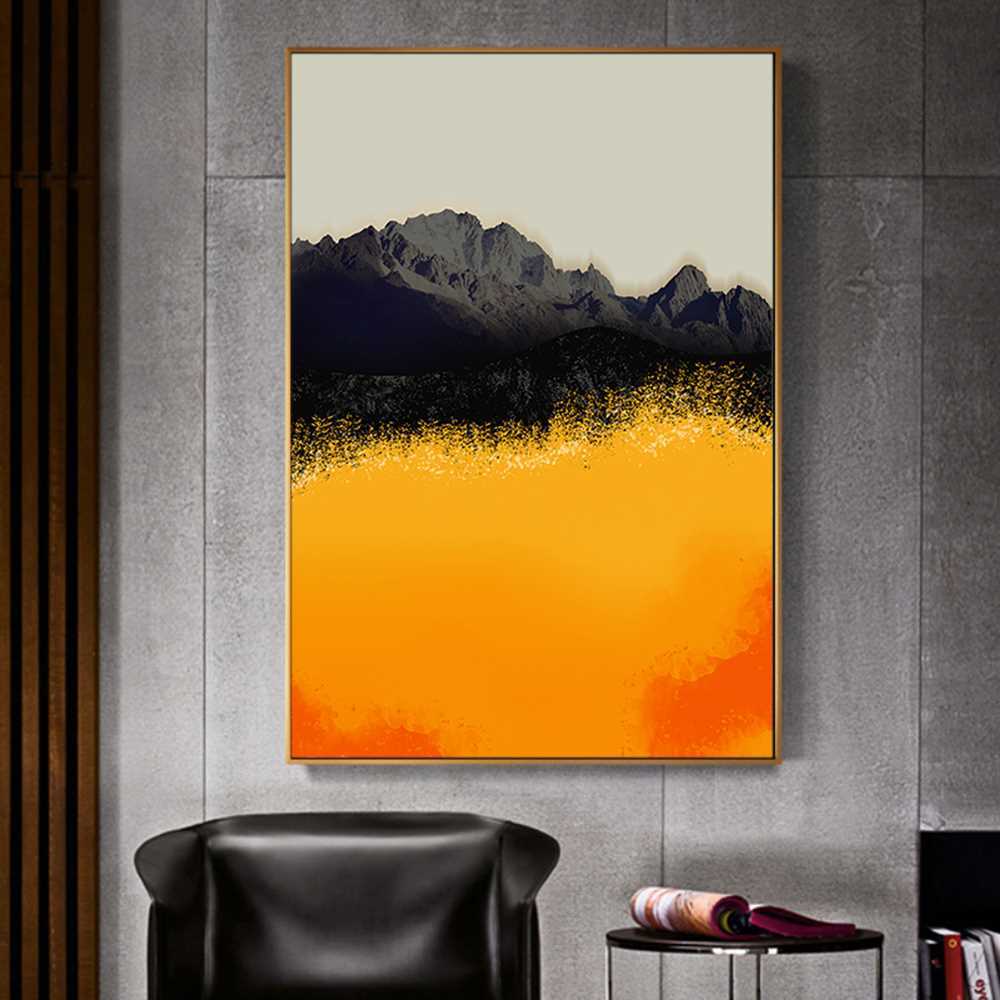 Mountain Moder Art Home Decoration Canvas