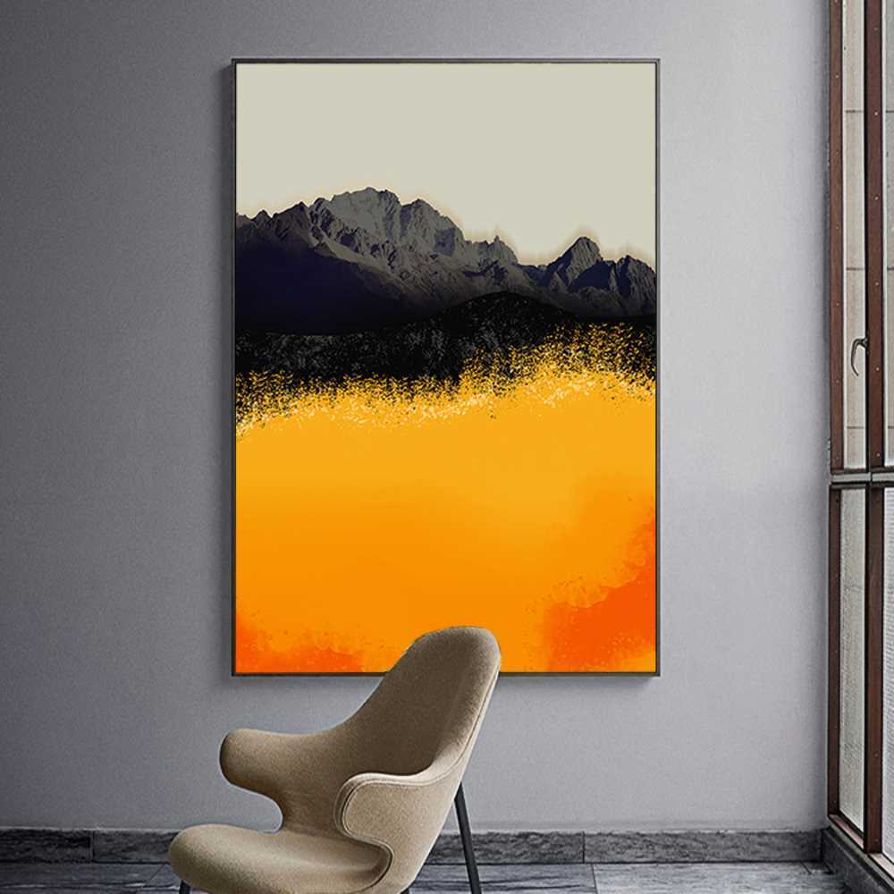 Mountain Moder Art Home Decoration Canvas