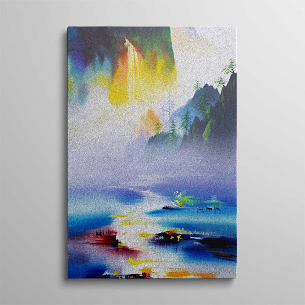 Waterfall Scenic Art Home Decoration Canvas