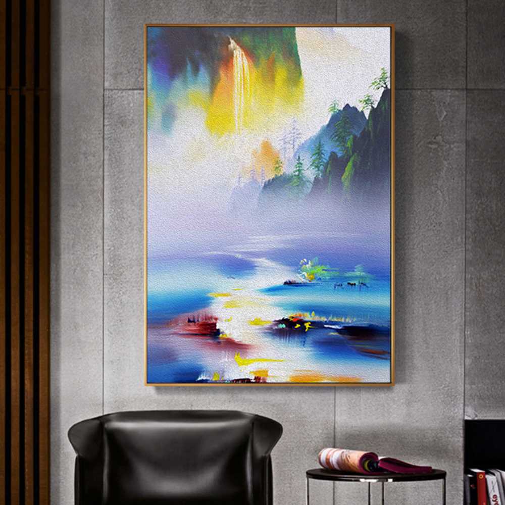Waterfall Scenic Art Home Decoration Canvas