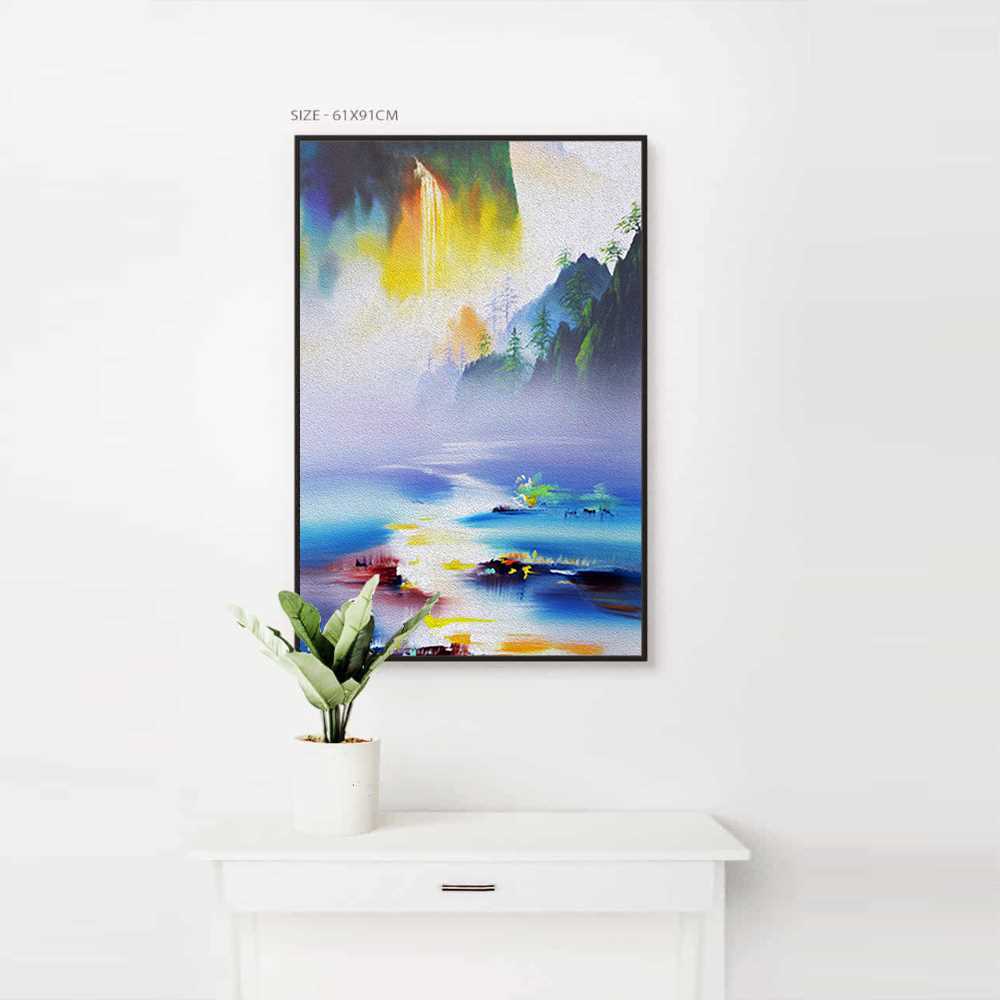 Waterfall Scenic Art Home Decoration Canvas