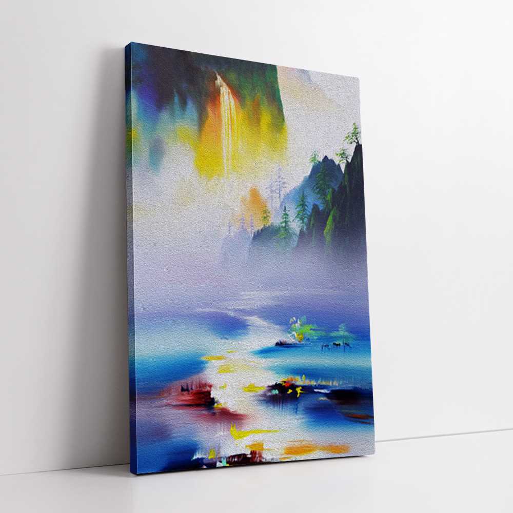 Waterfall Scenic Art Home Decoration Canvas