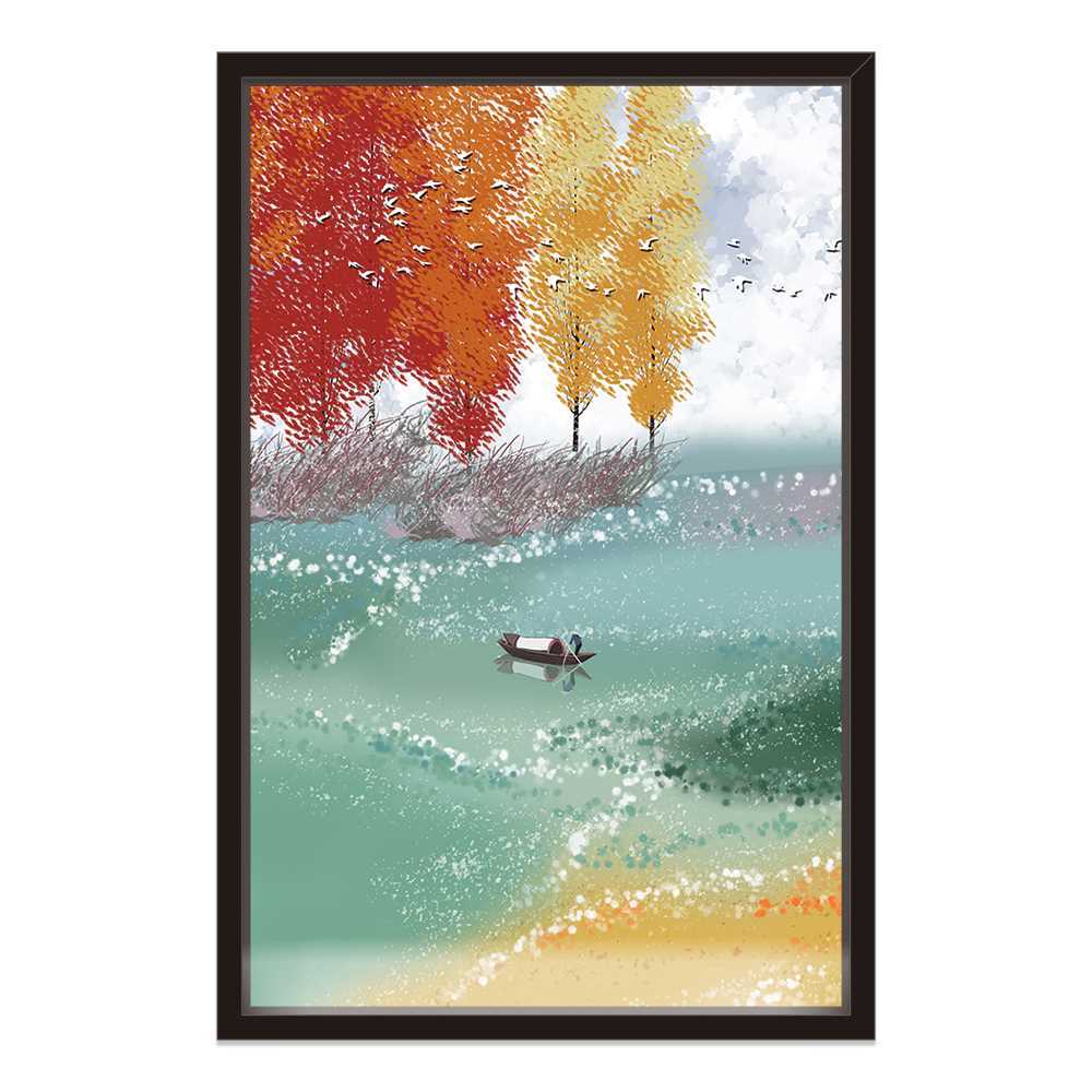 Lake View Art Home Decoration Canvas