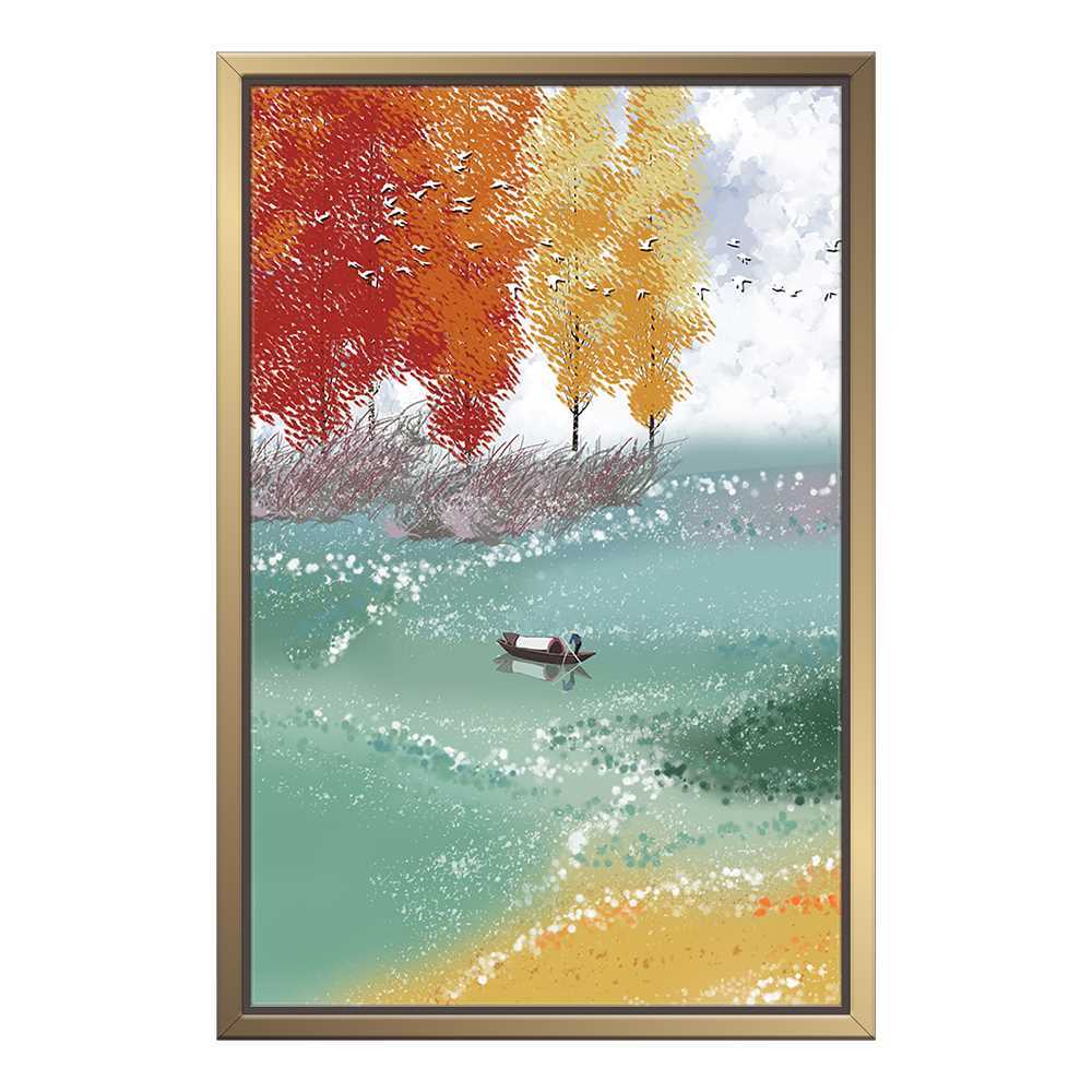 Lake View Art Home Decoration Canvas