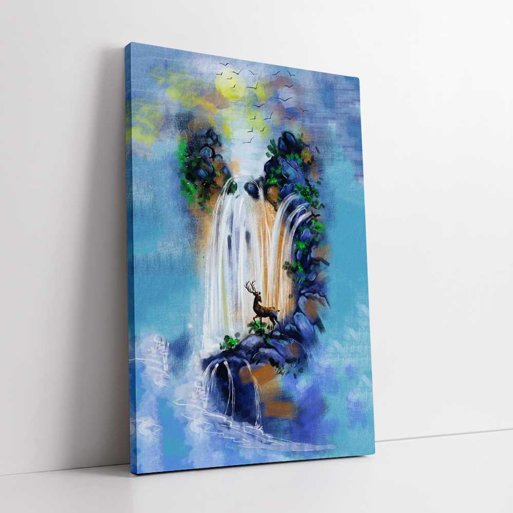 Great Water falls Art Home Decoration Canvas