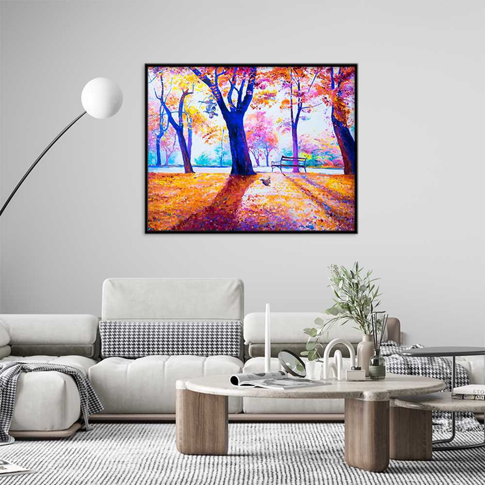 Landscape Painting Park View Oil Painting Art Canvas Prints