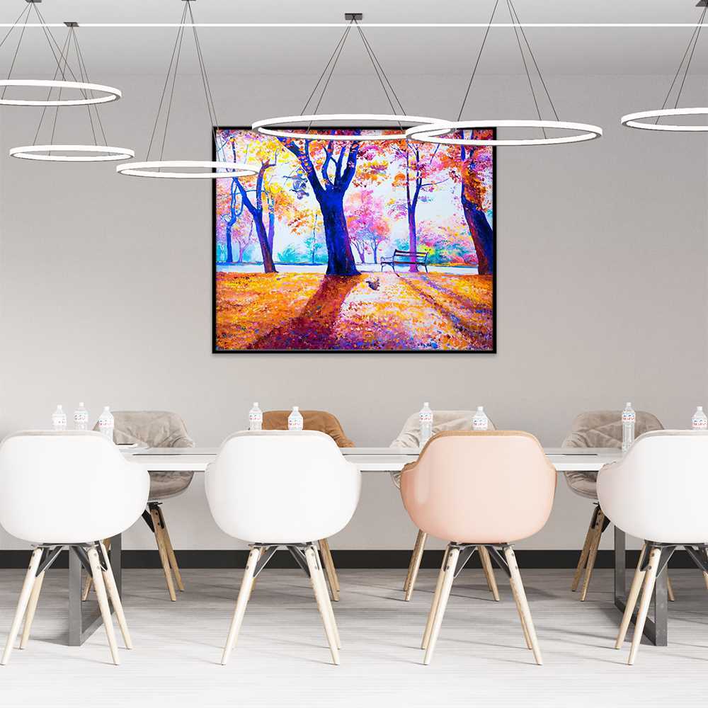 Landscape Painting Park View Oil Painting Art Canvas Prints