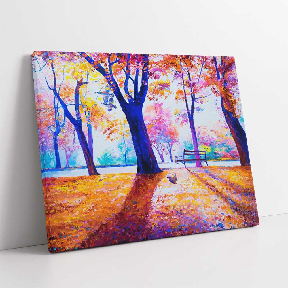 Landscape Painting Park View Oil Painting Art Canvas Prints